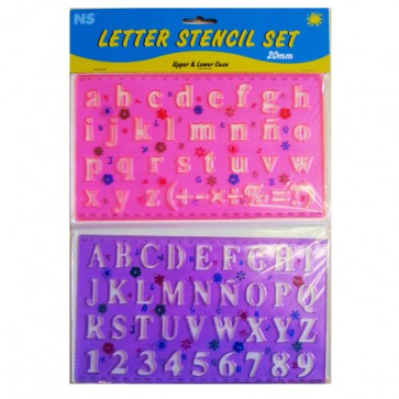 Stencil Set, Plastic